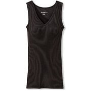 リブイットアップブラタンク RIB IT UP BRA TANK DA10106 （K）ブラック Lサイズ [フィットネス ヨガ カップ付きシャツ レディース]