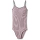 リブイットアップボディースーツ RIB IT UP BODY SUIT DA10108 （RY）ローズグレー Lサイズ [フィットネス トップス レディース]