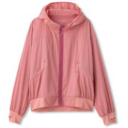 アンレールフーディー EN LAIR HOODIE DC30104 ピンクコーラル(PL) Lサイズ [フィットネス パーカー レディース]