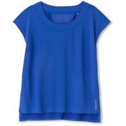 ライトサーマルチュールフレンチ LI-THERMAL TULLE FRENCH DC50113 （CB）コバルトブルー Lサイズ [アウトドア カットソー レディース]