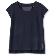 ライトサーマルチュールフレンチ LI-THERMAL TULLE FRENCH DC50113 （DN）ダークネイビー Mサイズ [アウトドア カットソー レディース]