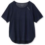ライトサーマルチュールラグランティー LIGHT THERMAL TULLE RAGLAN TEE DC50114 （DN）ダークネイビー Lサイズ [アウトドア カットソー レディース]