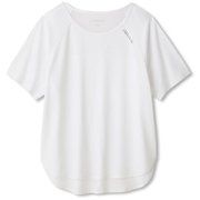 ライトサーマルチュールラグランティー LIGHT THERMAL TULLE RAGLAN TEE DC50114 （W）ホワイト Mサイズ [アウトドア カットソー レディース]