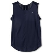 ライトサーマルスリーブレスチュールティー LIGHT THERMAL SLEEVELESS TULLE TEE DC50152 （DN）ダークネイビー Lサイズ [アウトドア カットソー レディース]