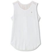 ライトサーマルスリーブレスチュールティー LIGHT THERMAL SLEEVELESS TULLE TEE DC50152 （W）ホワイト Lサイズ [アウトドア カットソー レディース]