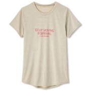 ヘザーグラフィックティー HEATHER GRAPHIC TEE DC70105 （HI）ホワイトベージュ Mサイズ [アウトドア カットソー レディース]