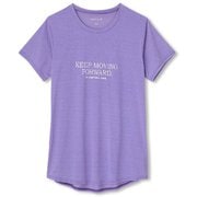 ヘザーグラフィックティー HEATHER GRAPHIC TEE DC70105 （SV）シュガーバイオレット Mサイズ [アウトドア カットソー レディース]
