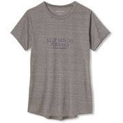 ヘザーグラフィックティー HEATHER GRAPHIC TEE DC70105 （Z）ミックスグレー Mサイズ [アウトドア カットソー レディース]