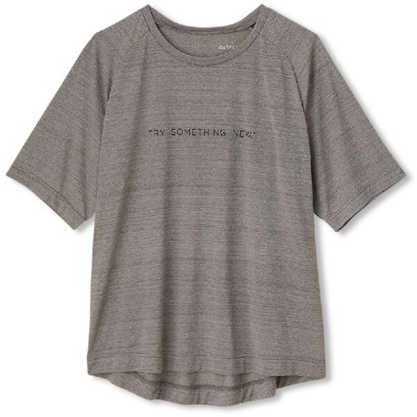 ヘザーラグランティー HEATHER RAGLAN TEE DC70106 （Z）ミックスグレー Lサイズ [アウトドア カットソー レディース]