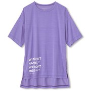 ヘザーロングレングスティー HEATHER LONG LENGTH TEE DC70107 （SV）シュガーバイオレット Lサイズ [アウトドア カットソー レディース]