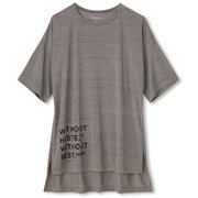 ヘザーロングレングスティー HEATHER LONG LENGTH TEE DC70107 （Z）ミックスグレー Mサイズ [アウトドア カットソー レディース]