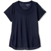 パネルジャカードティー PANEL JACQUARD TEE DC70108 （DN）ダークネイビー Mサイズ [アウトドア カットソー レディース]