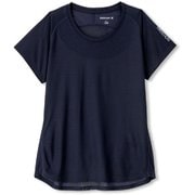 パネルジャカードティー PANEL JACQUARD TEE DC70108 （DN）ダークネイビー Lサイズ [アウトドア カットソー レディース]