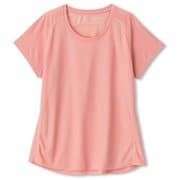 パネルジャカードティー PANEL JACQUARD TEE DC70108 （PL）ピンクコーラル Lサイズ [アウトドア カットソー レディース]