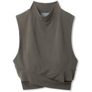 ダンスキン アロンジェモックネックトップ ALLONGE MOCKNECK TOP DC10110 （KO）ブラックオリーブ Mサイズ [アウトドア アンダーウェア レディース]