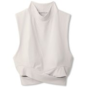 ダンスキン アロンジェモックネックトップ ALLONGE MOCKNECK TOP DC10110 （MY）ミストグレー Mサイズ [アウトドア アンダーウェア レディース]