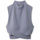ダンスキン アロンジェモックネックトップ ALLONGE MOCKNECK TOP DC10110 （TW）トワイライトグレー Mサイズ [アウトドア アンダーウェア レディース]
