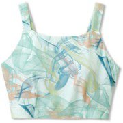 ダンスキン アロンジェプリントミドルトップ DANSKIN ALLONGE PRINT MIDDLE TOP DC10112P アイスミント(IM) Lサイズ [スポーツブラ]