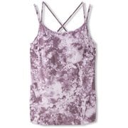 ダンスキン アロンジェプリントキャミソール DANSKIN ALLONGE PRINT CAMISOLE DC10111P ガーネット(GA) Lサイズ [フィットネス ヨガ カップ付きシャツ レディース]