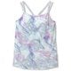 ダンスキン アロンジェプリントキャミソール DANSKIN ALLONGE PRINT CAMISOLE DC10111P アイシーライラック(LI) Lサイズ [フィットネス ヨガ カップ付きシャツ レディース]