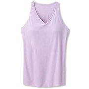 スキニッシュ Vネックタンク SKINISH V-NECK TANK DA19300 （LV）ライトバイオレット Lサイズ [アウトドア ノースリーブ レディース]