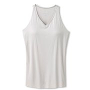 スキニッシュ Vネックタンク SKINISH V-NECK TANK DA19300 （RL）パールグレー Sサイズ [アウトドア ノースリーブ レディース]