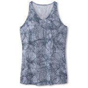 スキニッシュ プリント Vネックタンク SKINISH PRINT V-NECK TANK DAP19300 （BS）サルビアブルー Mサイズ [アウトドア アンダーウェア レディース]