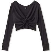 コンフォートウォームツイストトップ COMFORT WARM TWIST TOP DA50105 （K）ブラック Mサイズ [アウトドア カットソー レディース]