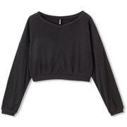 コンフォートウォームボレロトップ COMFORT WARM BOLERO TOP DA50106 （K）ブラック Lサイズ [アウトドア カットソー レディース]