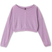 コンフォートウォームボレロトップ COMFORT WARM BOLERO TOP DA50106 （SP）スモーキーパープル Mサイズ [アウトドア カットソー レディース]