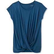 ツイステッドフレンチティー TWISTED FRENCH TEE DA70100 （EP）ディープブルー Mサイズ [フィットネス シャツ レディース]