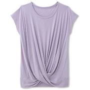 ツイステッドフレンチティー TWISTED FRENCH TEE DA70100 （SP）スモーキーパープル Mサイズ [フィットネス シャツ レディース]