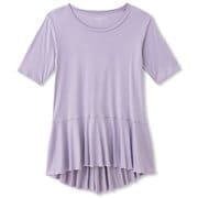 ハーフスリーブギャザーティー HALF SLEEVE GATHER TEE DA70102 （SP）スモーキーパープル Lサイズ [アウトドア カットソー レディース]