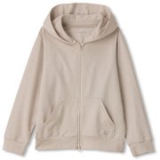 エーディーエージェーフーディー KIDS ADAJ HOODIE DAJ50100 ホワイトベージュ(HI) 140サイズ [アウトドア トップス キッズ]
