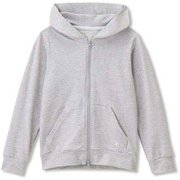 エーディーエージェーフーディー KIDS ADAJ HOODIE DAJ50100 ミディアムグレー(MH) 140サイズ [アウトドア トップス キッズ]