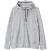 オールデイアクティブフーディー ALL DAY ACTIVE HOODIE DA50107 ミディアムグレー(MH) Mサイズ [フィットネス スウェット・パーカー レディース]
