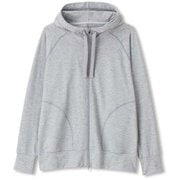 オールデイアクティブフーディー ALL DAY ACTIVE HOODIE DA50107 ミディアムグレー(MH) Lサイズ [フィットネス スウェット・パーカー レディース]