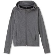エーディーエージェーウォームフーディー ADAJ WARM HOODIE DA50109 （KM）ブラックミックス Lサイズ [フィットネス パーカー レディース]