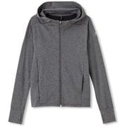 エーディーエージェーウォームフーディー ADAJ WARM HOODIE DA50109 （KM）ブラックミックス XLサイズ [フィットネス パーカー レディース]
