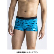 グラフィックショートスパッツ FMK-2982901 10 Mサイズ [水着 メンズ]