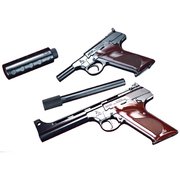 ウッズマン 飛葉モデル theWaterGun デラックスセットA 塗装版 スチールブラックII [ウォーターガン]