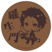 文豪ストレイドッグス ぽぷきゃら コルクコースター 芥川龍之介 [キャラクターグッズ]