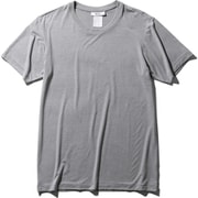 ファインドライ ショートスリーブクルー SHORT SLEEVE CREW MX10101 ミックスグレー(Z) Lサイズ [アウトドア カットソー メンズ]
