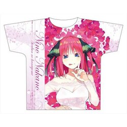 TVアニメ「五等分の花嫁」 PALE TONE series Tシャツ 中野二乃 中野二乃 フルグラフィックTシャツ [五等分の花嫁∽] | 二次元
