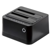 クローン対応 USB3.2Gen1 HDD／SSDスタンド HDE-16