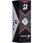 ゴルフボール TOUR B X（ツアービー エックス） 3ピース パールホワイト 2020年モデル [1スリーブ 3球入]