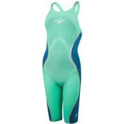 【WA承認】(FINA：国際水泳連盟)ファストスキン レーザーピュアインテント オープンバックニースキン Fastskin LZR Pure Intent Openback Kneeskin SCW11901F グリーングロウ(GG) サイズ20 [競泳水着 レディース]