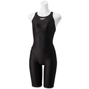 【FINA承認】FLEXα フレックスアルファセミオープンバックニースキン FLEX α Semiopenback Kneeskin SCW12001F ブラック(K) Sサイズ [競泳水着 レディース]