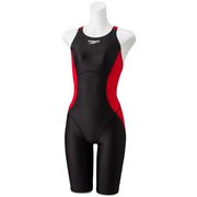 【FINA承認】FLEXα フレックスアルファセミオープンバックニースキン FLEX α Semiopenback Kneeskin SCW12001F レッド(RE) Sサイズ [競泳水着 レディース]