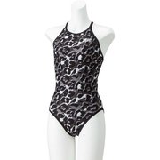 レオパード ターンズスーツ Leopard TurnS Suit STW02004 (K)ブラック Lサイズ [ワンピース水着 レディース]